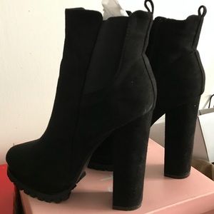 Black booties